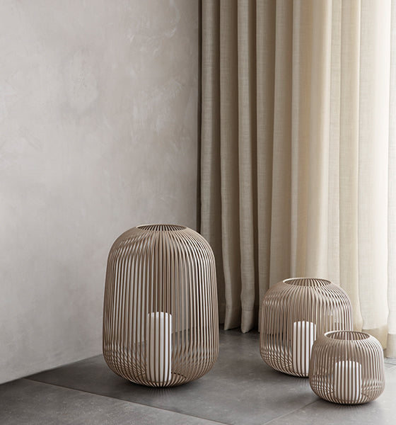 Laterne Lito steel grey - S